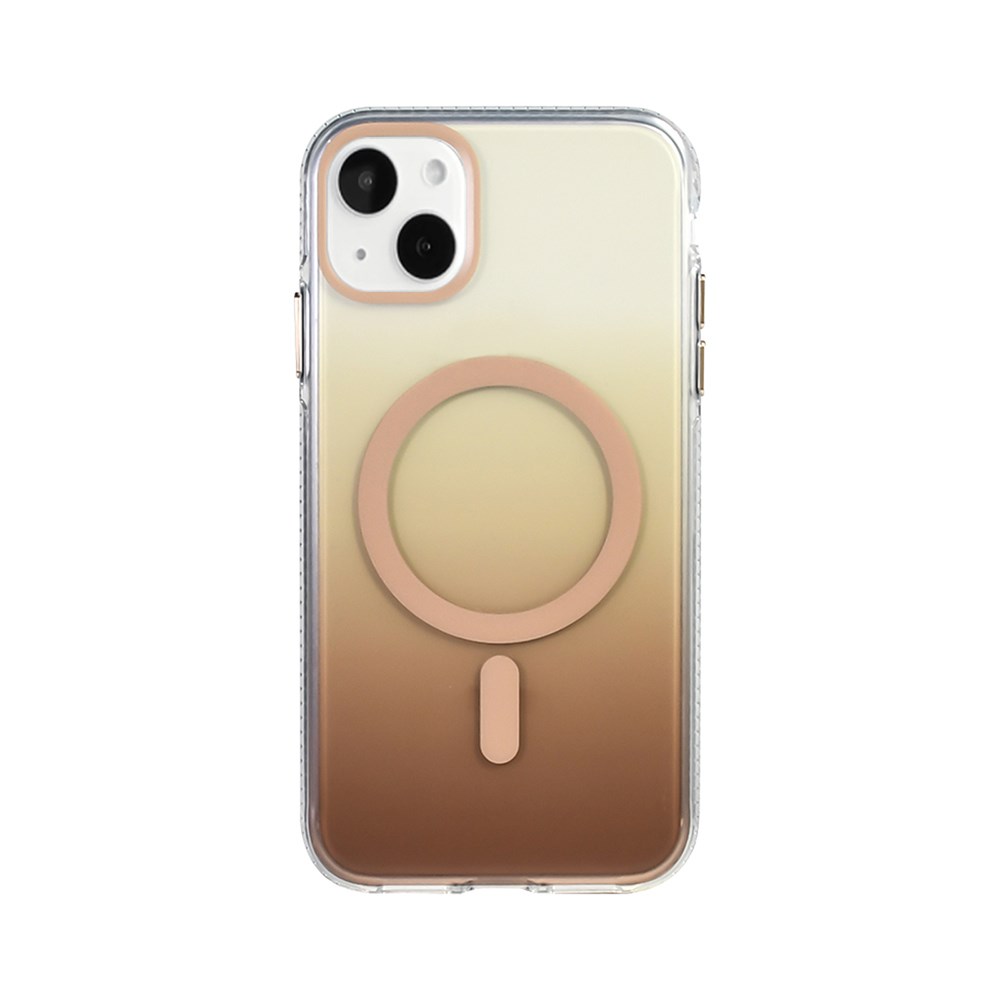 Apple iPhone 15 Kılıf M-safe Şarj Özellikli Parlayan Arka Yüzey Coehl Linear Kapak