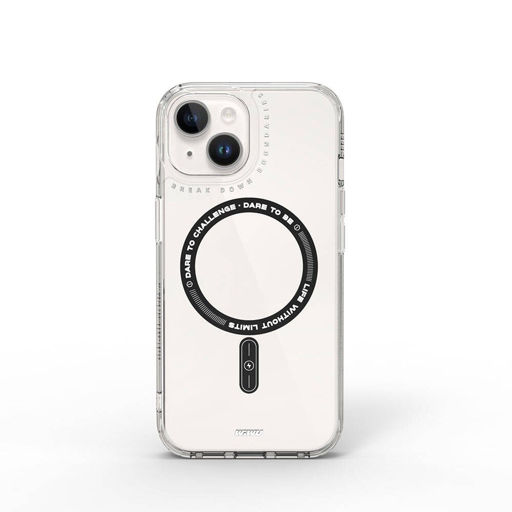 Apple iPhone 15 Kılıf M-safe Şarj Özellikli Wiwu Basic Color J Serisi Kapak