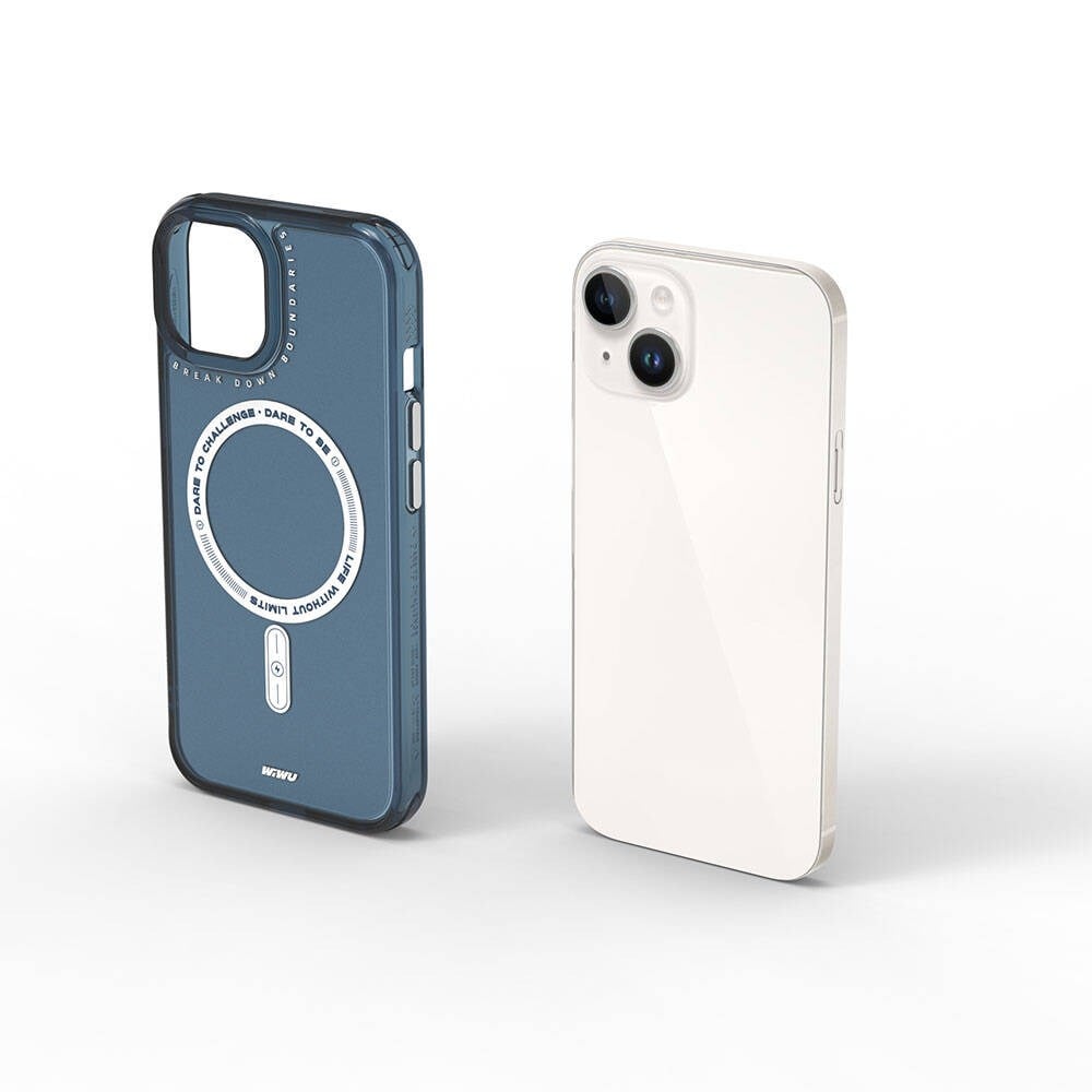 Apple iPhone 15 Kılıf M-safe Şarj Özellikli Wiwu Basic Color J Serisi Kapak
