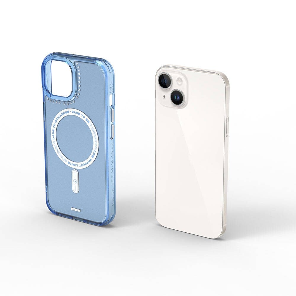 Apple iPhone 15 Kılıf M-safe Şarj Özellikli Wiwu Basic Color J Serisi Kapak