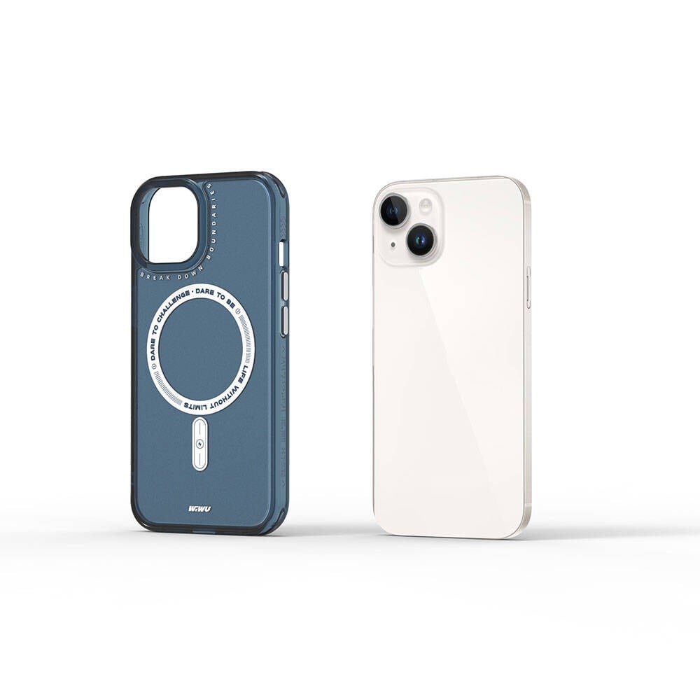 Apple iPhone 15 Kılıf M-safe Şarj Özellikli Wiwu Basic Color J Serisi Kapak