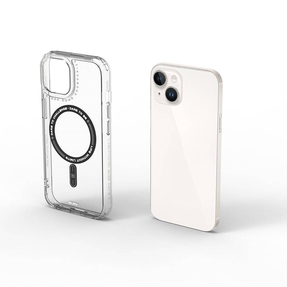 Apple iPhone 15 Kılıf M-safe Şarj Özellikli Wiwu Basic Color J Serisi Kapak