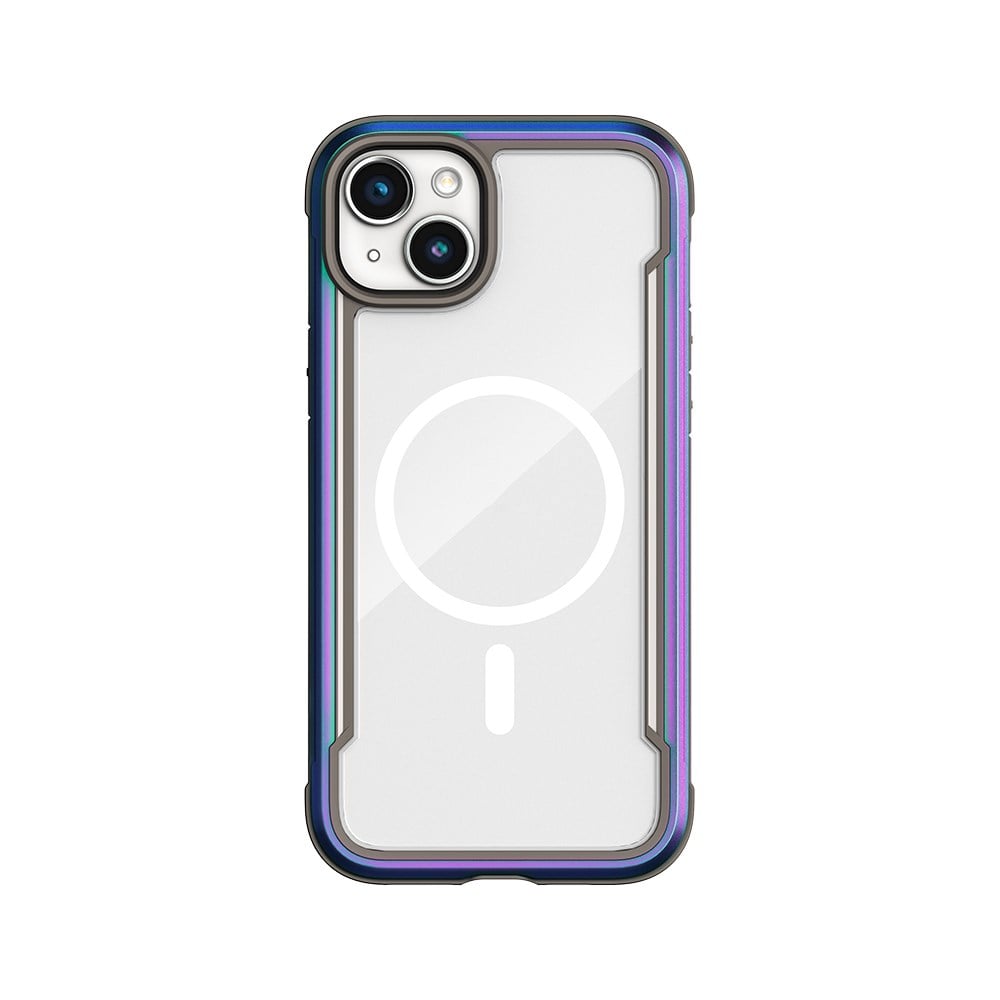 Apple iPhone 15 Kılıf M-safe Şarj Özellikli Airbagli Raptic Shield Serisi Şeffaf Arka Yüzey Kapak