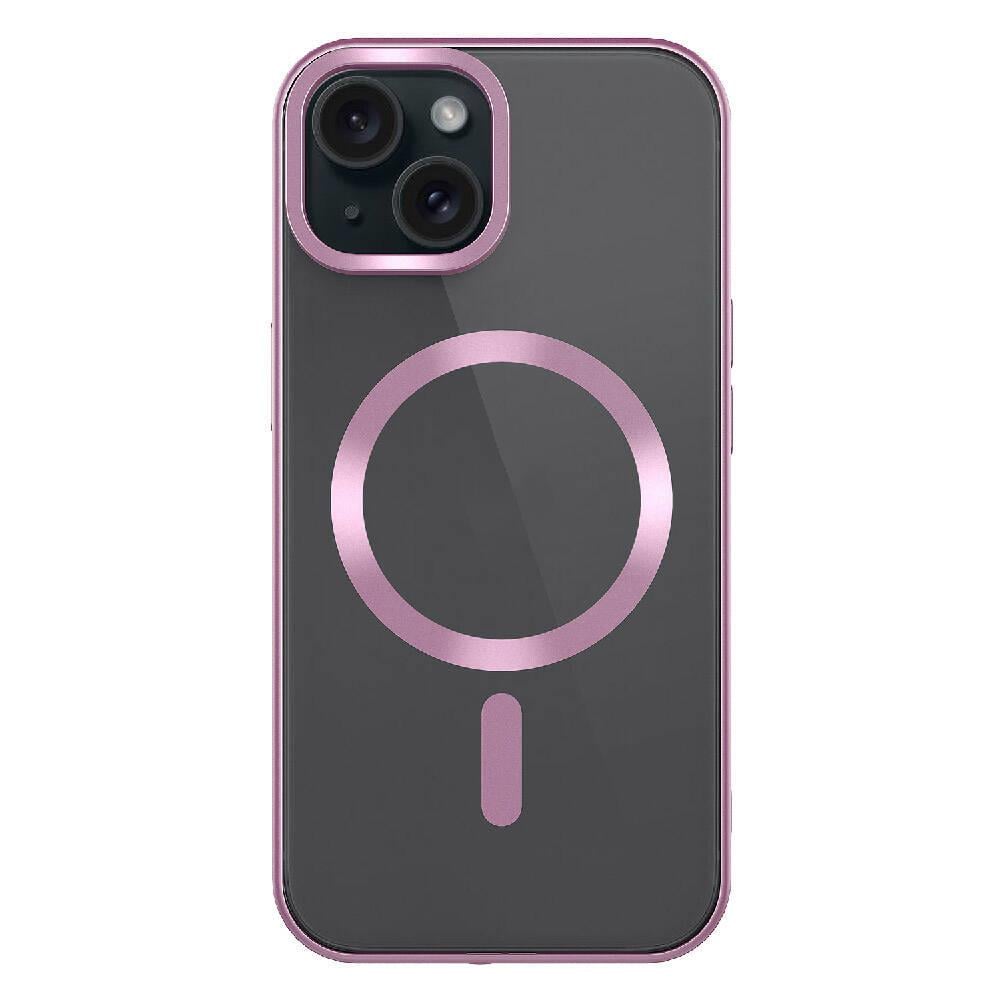 Apple iPhone 15 Plus Kılıf Mat Tasarımlı M-safe Wireless Şarj Özellikli Zore Mat Setro Kapak