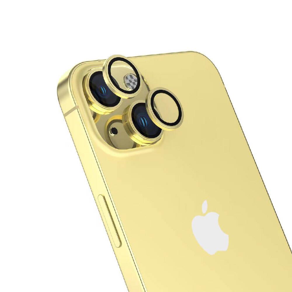 Apple iPhone 15 Plus Zore Safir CL-15 Parmak İzi Bırakmayan Anti-Reflective Kamera Lens Koruyucu
