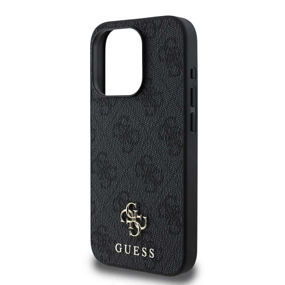 Apple iPhone 15 Pro Kılıf Guess Orjinal Lisanslı M-safe Şarj Özellikli Small 4G Classic Kapak