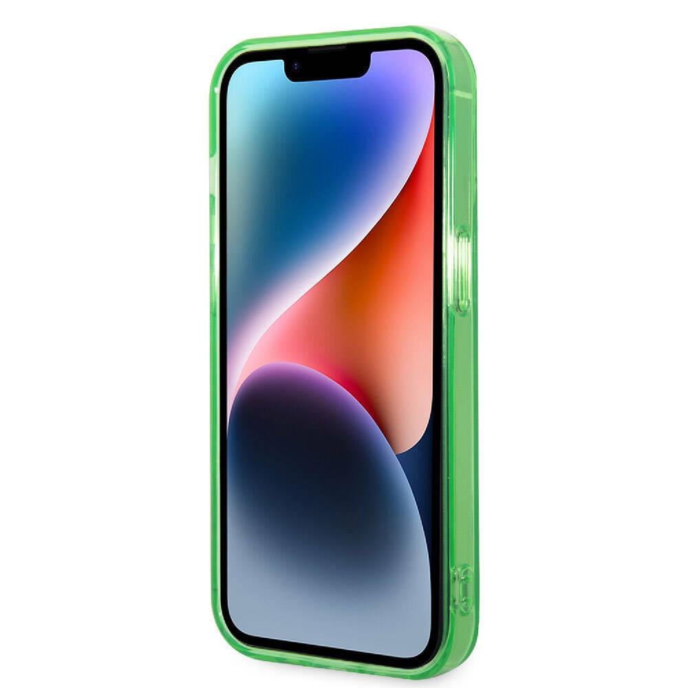 Apple iPhone 15 Pro Kılıf Lacoste Orjinal Lisanslı M-safe Şarj Özellikli Transparan Timsah Logo Baskılı Kapak