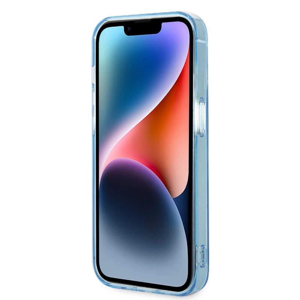 Apple iPhone 15 Pro Kılıf Lacoste Orjinal Lisanslı M-safe Şarj Özellikli Transparan Timsah Logo Baskılı Kapak