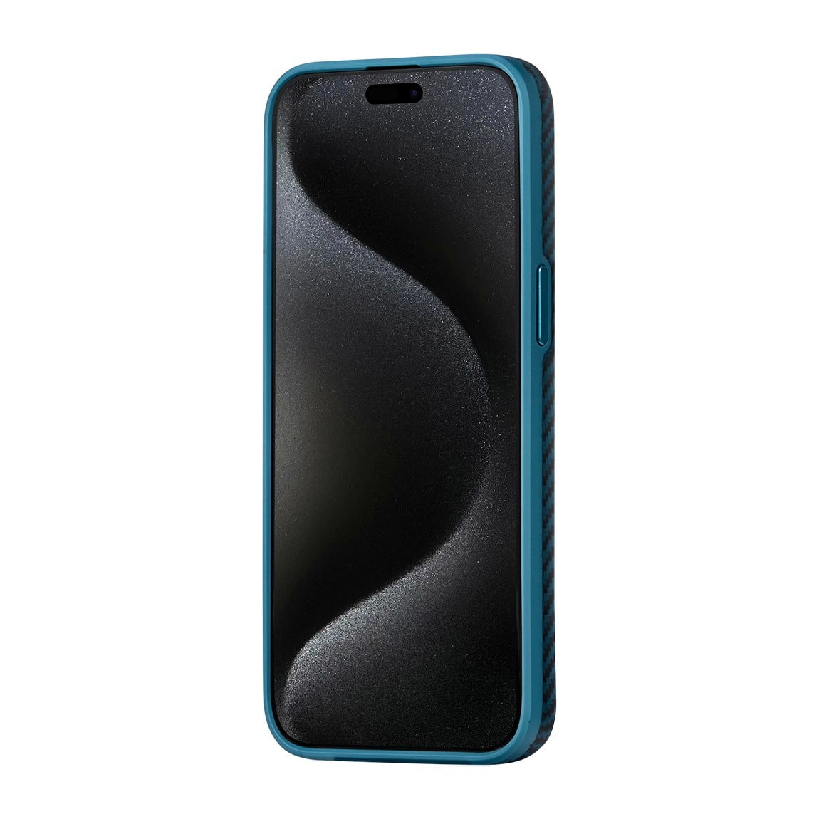 Apple iPhone 15 Pro Kılıf M-safe Şarj Özellikli Şeffaf Sert PC Zore Embos Kapak