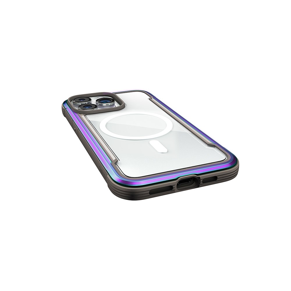 Apple iPhone 15 Pro Kılıf M-safe Şarj Özellikli Airbagli Raptic Shield Serisi Şeffaf Arka Yüzey Kapak