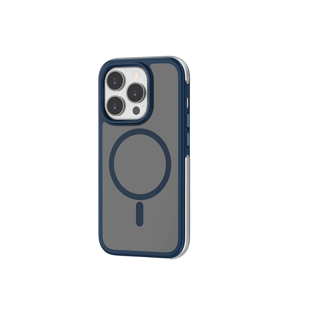 Apple iPhone 15 Pro Kılıf Wiwu ZKK-012 M-safe Şarj Özellikli Air Cushion Kapak