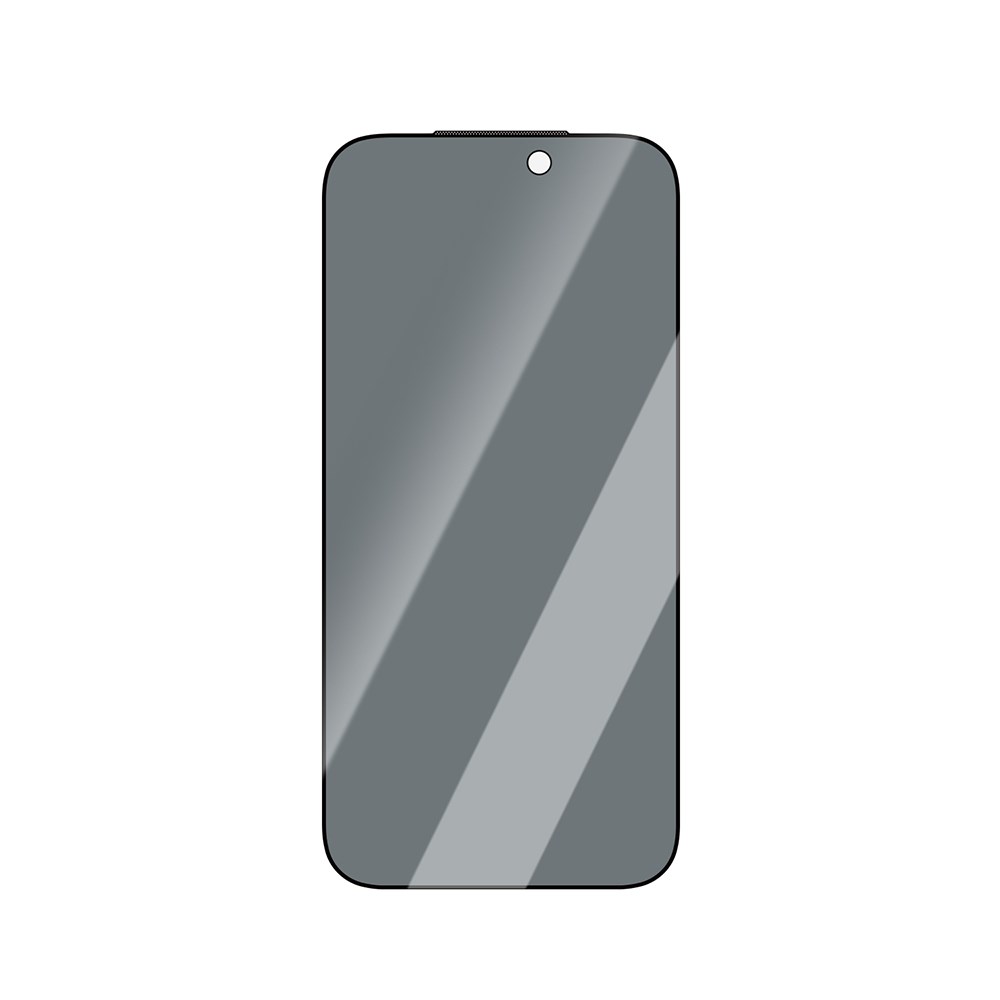 Apple iPhone 15 Pro Max CaseWorld Applicator Serisi 2.5D Eyesafe Mavi Işık Teknolojili 0.33mm Privacy Temperli Cam Ekran Koruyucu + Uygulama Aparatı