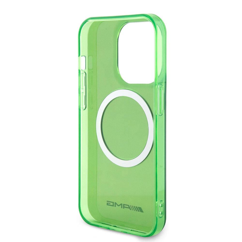 Apple iPhone 15 Pro Max Kılıf AMG Orjinal Lisanslı M-safe Şarj Özellikli Transparan Kapak