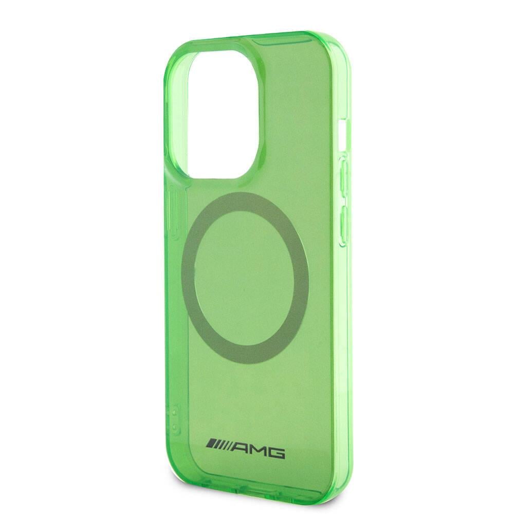 Apple iPhone 15 Pro Max Kılıf AMG Orjinal Lisanslı M-safe Şarj Özellikli Transparan Kapak