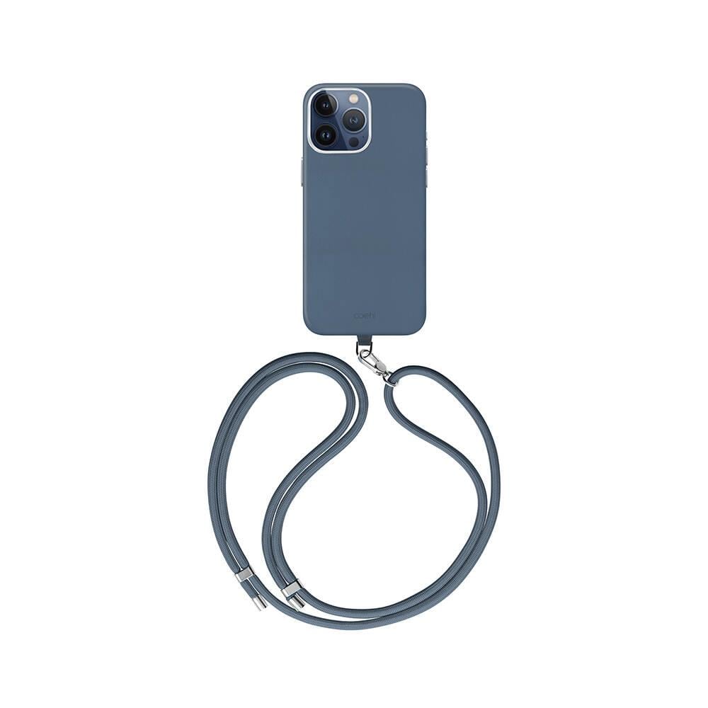 Apple iPhone 15 Pro Max Kılıf M-safe Şarj Özellikli Soft Arka Yüzey Askı İpli Coehl Muse Kapak