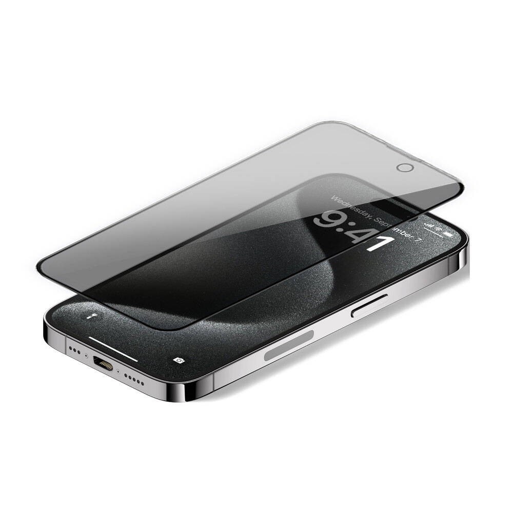 Apple iPhone 15 Pro Max Wiwu iPrivacy HD Anti-Peep Ekran Koruyucu