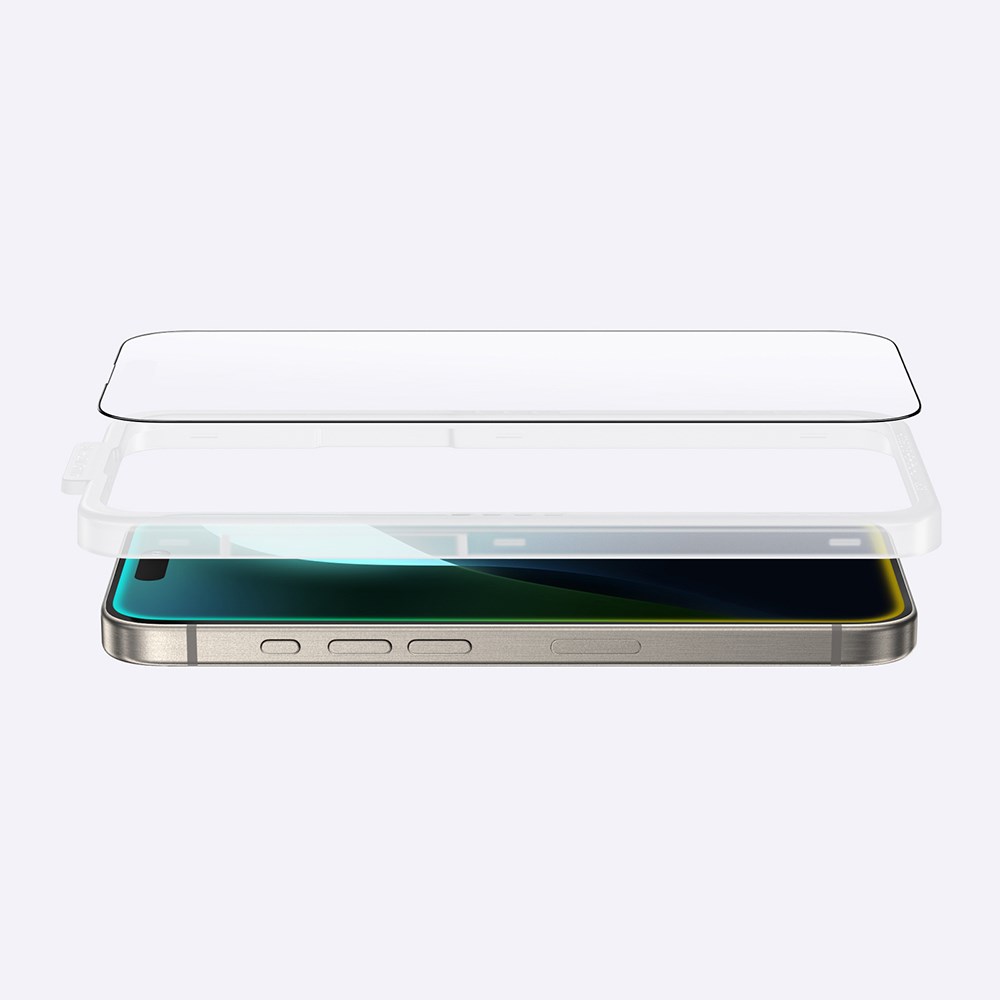 Apple iPhone 16 Amazingthing Titan Mat Parmak İzi Bırakmayan Temperli Cam Ekran Koruyucu