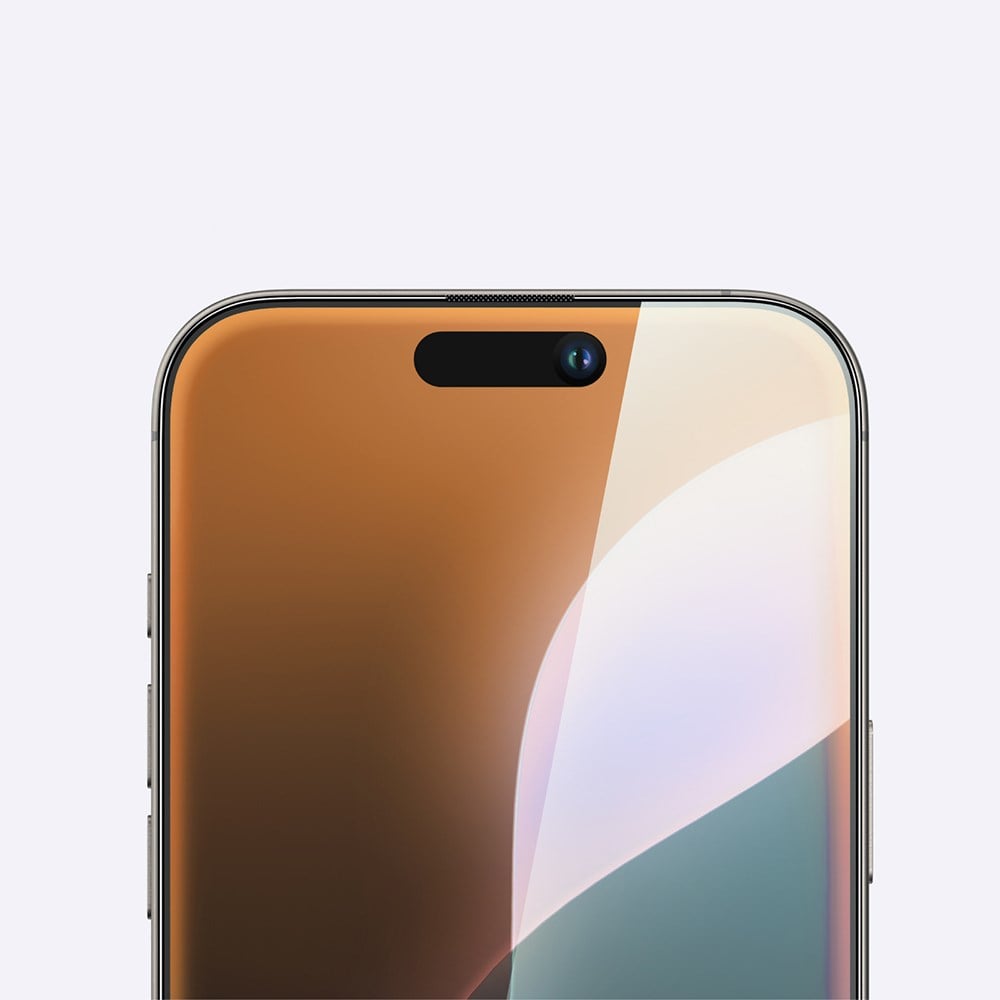 Apple iPhone 16 Amazingthing Titan Max Parmak İzi Bırakmayan Temperli Cam Ekran Koruyucu