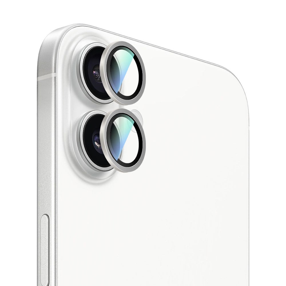 Apple iPhone 16 CaseWorld Alloy Two-Color Serisi Lens Koruyucu