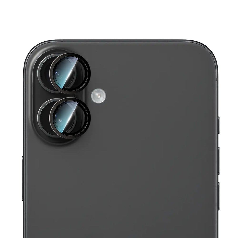 Apple iPhone 16 CaseWorld Alloy Two-Color Serisi Lens Koruyucu