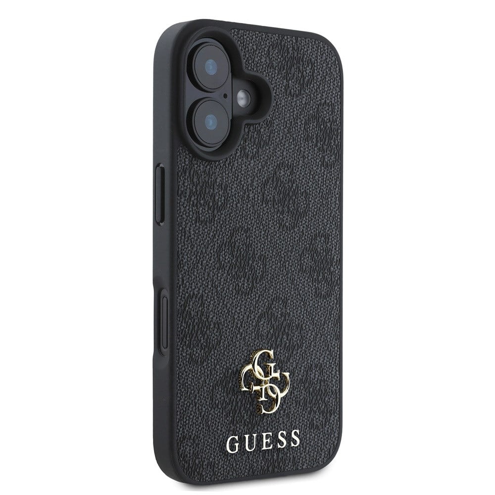 Apple iPhone 16 Kılıf Guess Orjinal Lisanslı M-safe Şarj Özellikli Small 4G Classic Kapak