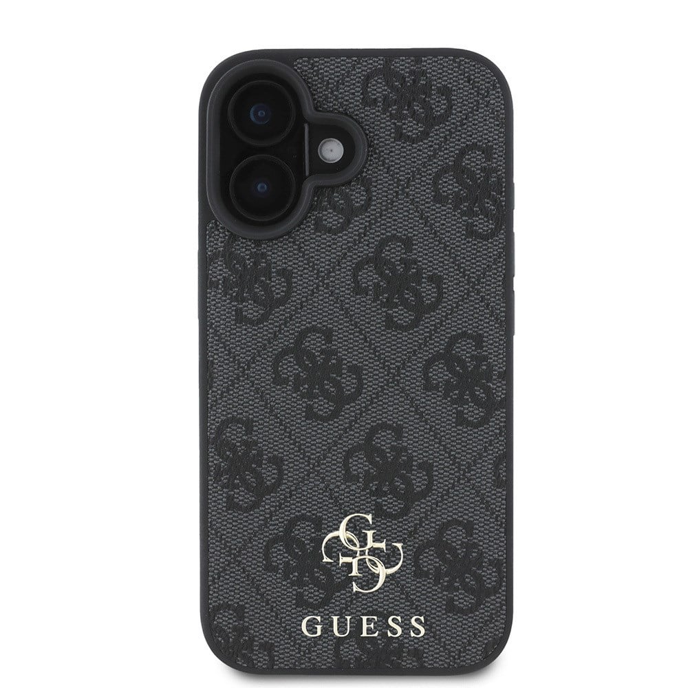 Apple iPhone 16 Kılıf Guess Orjinal Lisanslı M-safe Şarj Özellikli Small 4G Classic Kapak
