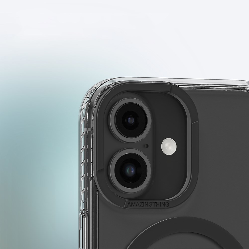 Apple iPhone 16 Kılıf M-safe Şarj Özellikli Standlı Amazingthing Titan Pro Plus Kapak