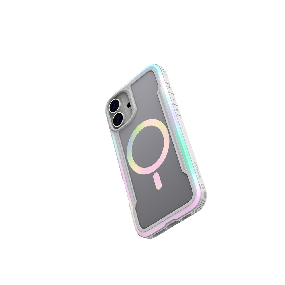 Apple iPhone 16 Kılıf M-safe Şarj Özellikli Airbagli Raptic Shield 2.0 Serisi Şeffaf Arka Yüzey Kapak