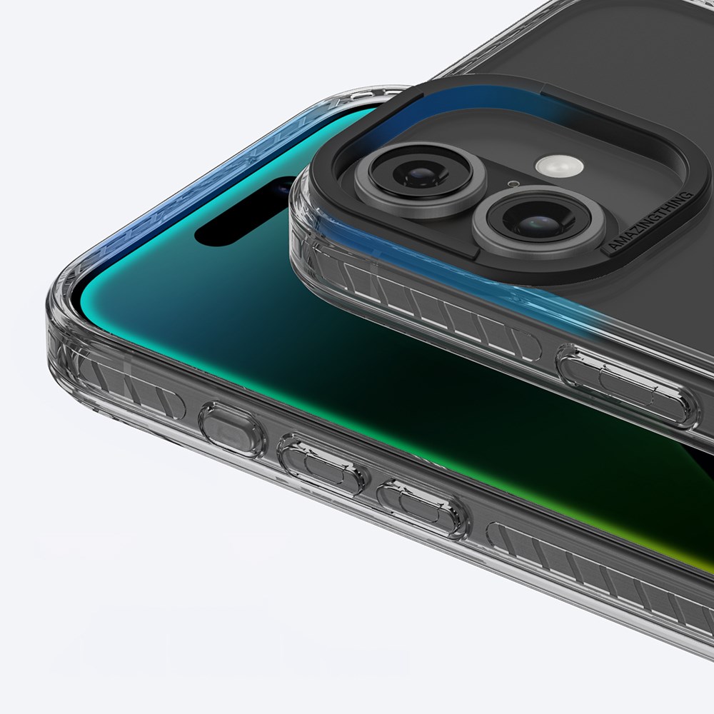 Apple iPhone 16 Kılıf M-safe Şarj Özellikli Standlı Amazingthing Titan Pro Plus Kapak