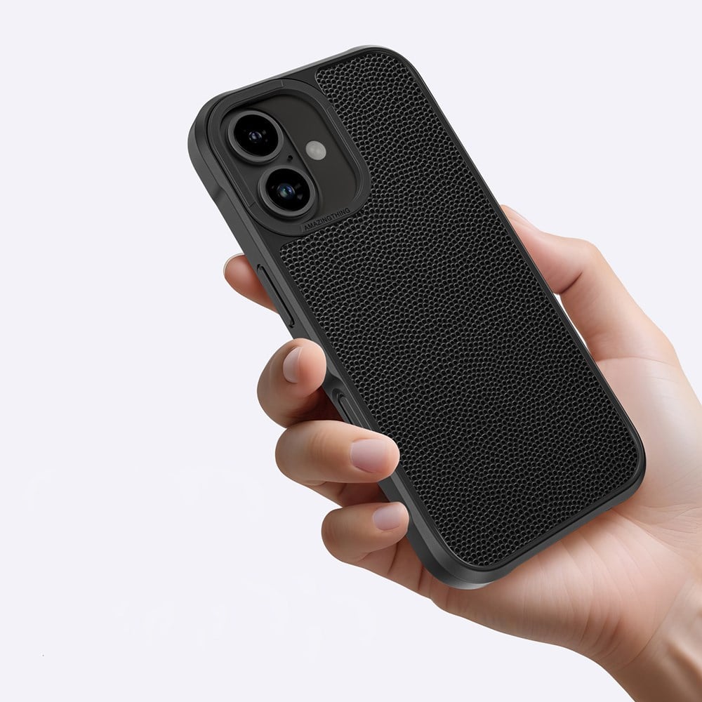 Apple iPhone 16 Kılıf M-safe Şarj Özellikli Amazingthing Glamour Serisi Kapak