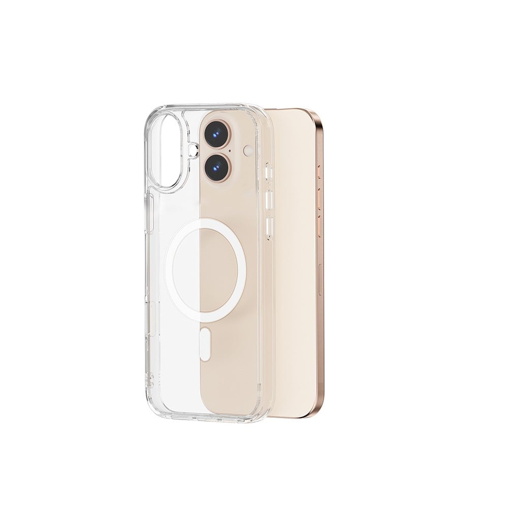 Apple iPhone 16 Kılıf Wiwu MCC-102 Magnetic Crystal Sert PC Kapak