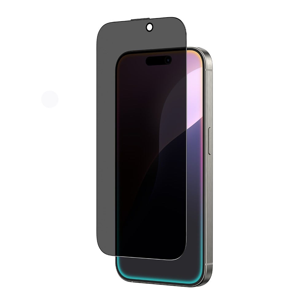 Apple iPhone 16 Plus Amazingthing Titan Privacy Parmak İzi Bırakmayan Temperli Cam Ekran Koruyucu