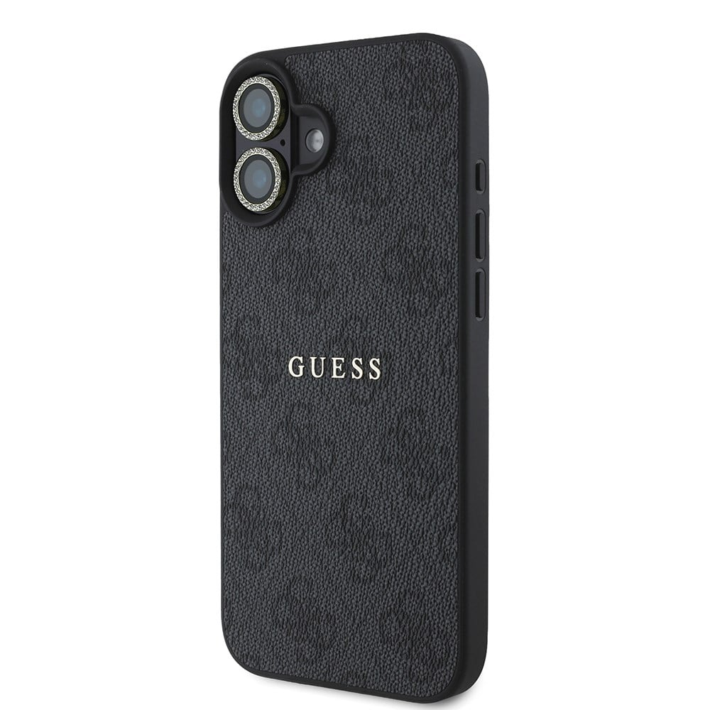 Apple iPhone 16 Plus Guess Orjinal Lisanslı Kılıf + Ekran Koruyucu + Lens Koruyucu 3in1 Aksesuar Seti
