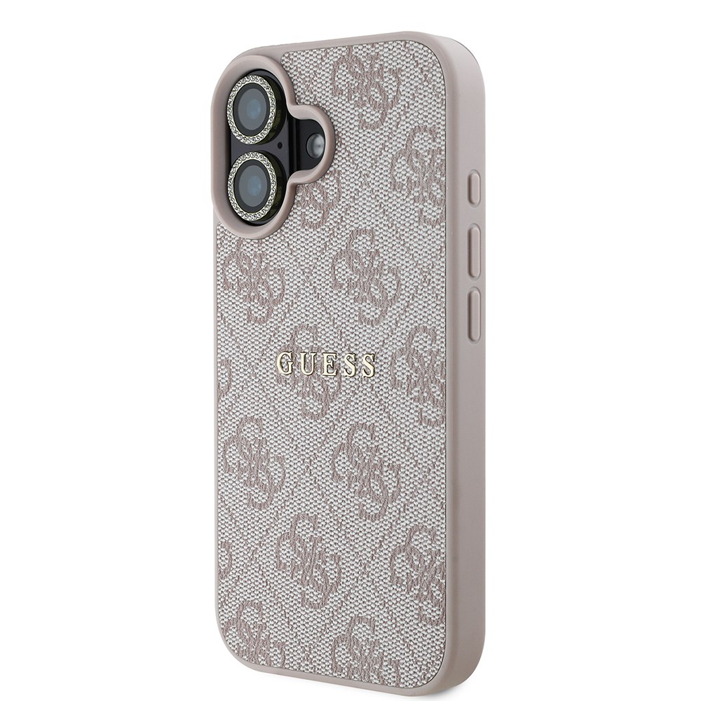 Apple iPhone 16 Plus Guess Orjinal Lisanslı Kılıf + Ekran Koruyucu + Lens Koruyucu 3in1 Aksesuar Seti