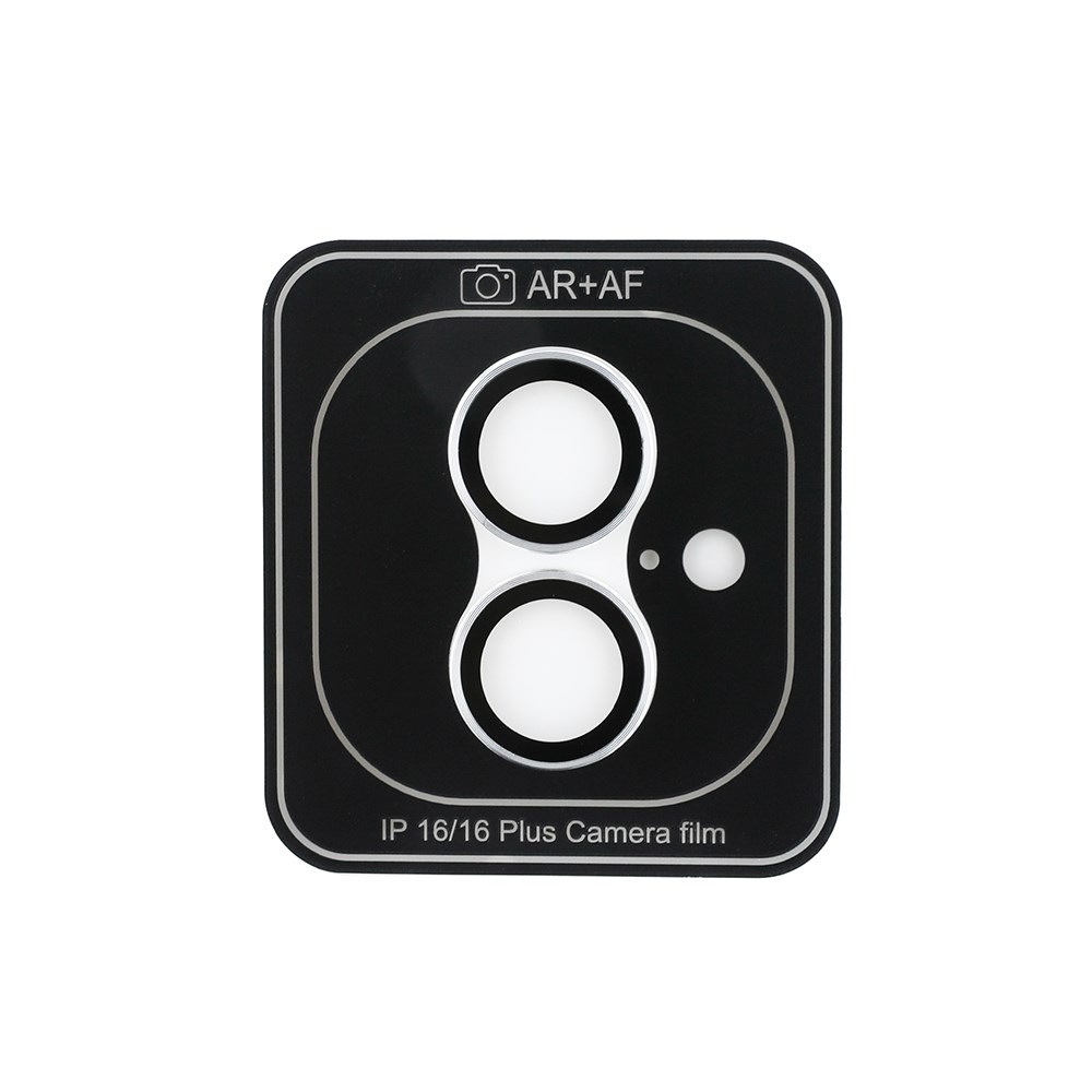 Apple iPhone 16 Plus Guess Orjinal Lisanslı Metal Kamera Lens Koruyucu
