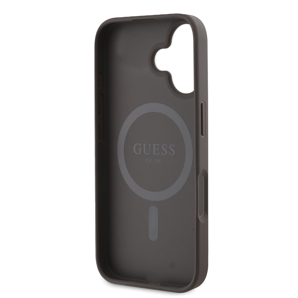Apple iPhone 16 Plus Guess Orjinal Lisanslı Kılıf + Ekran Koruyucu + Lens Koruyucu 3in1 Aksesuar Seti