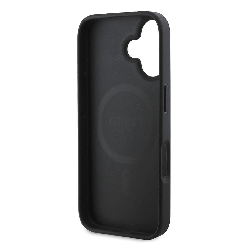 Apple iPhone 16 Plus Kılıf Guess Orjinal Lisanslı M-safe Şarj Özellikli Small 4G Classic Kapak