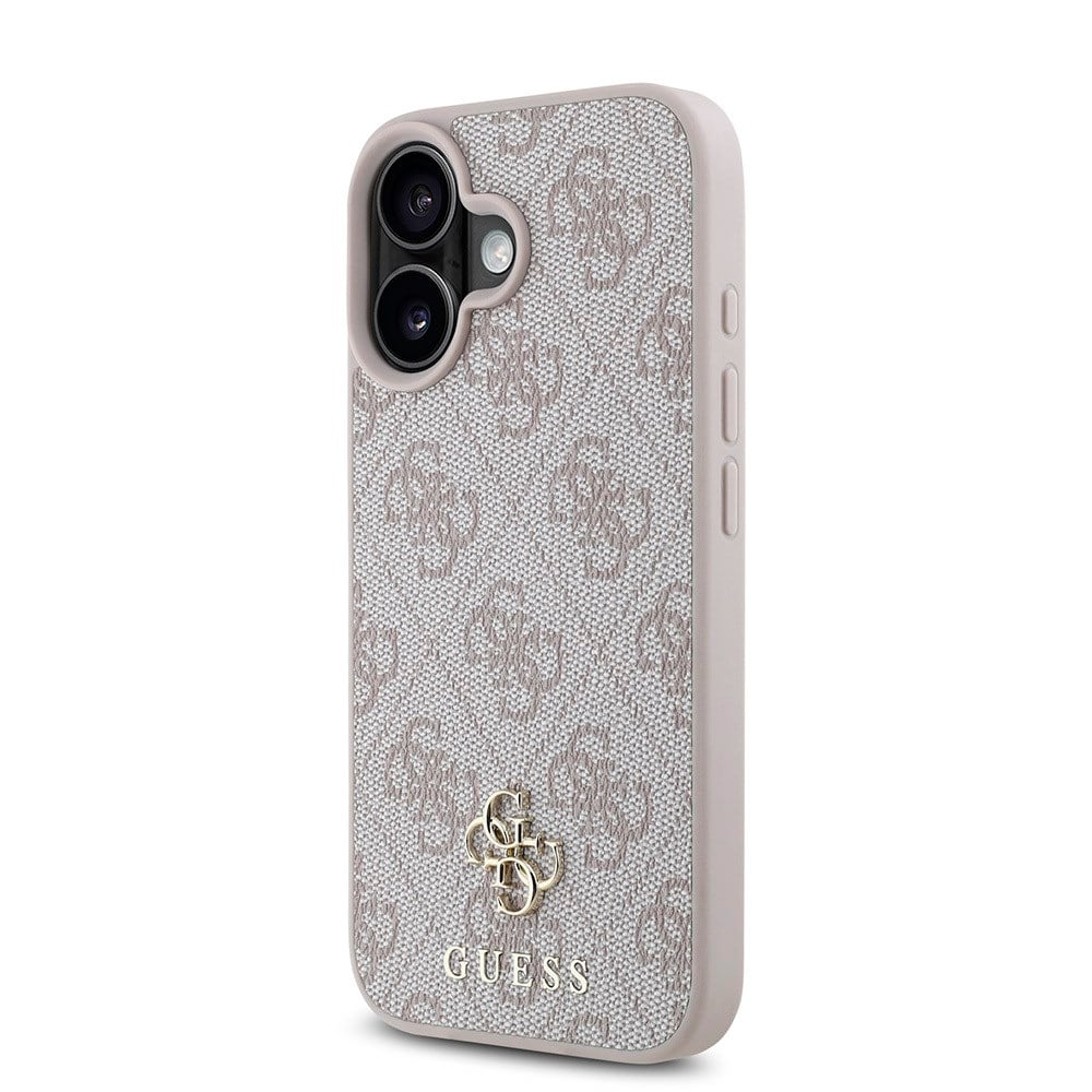 Apple iPhone 16 Plus Kılıf Guess Orjinal Lisanslı M-safe Şarj Özellikli Small 4G Classic Kapak