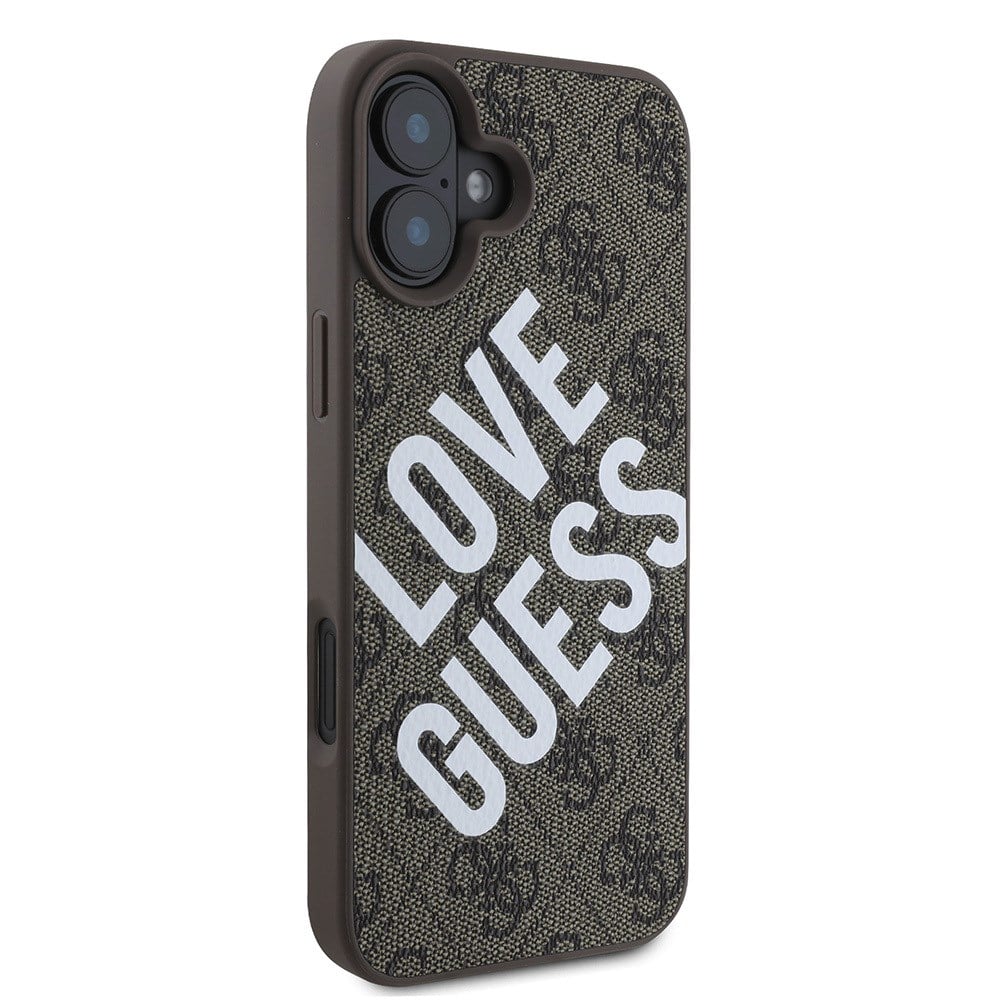 Apple iPhone 16 Plus Kılıf Guess Orjinal Lisanslı Big Love Guess Kapak