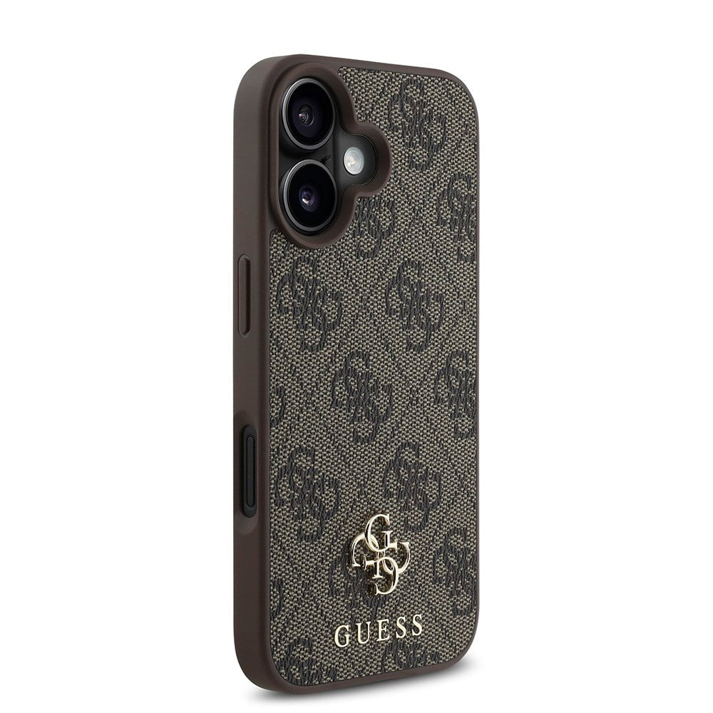 Apple iPhone 16 Plus Kılıf Guess Orjinal Lisanslı M-safe Şarj Özellikli Small 4G Classic Kapak