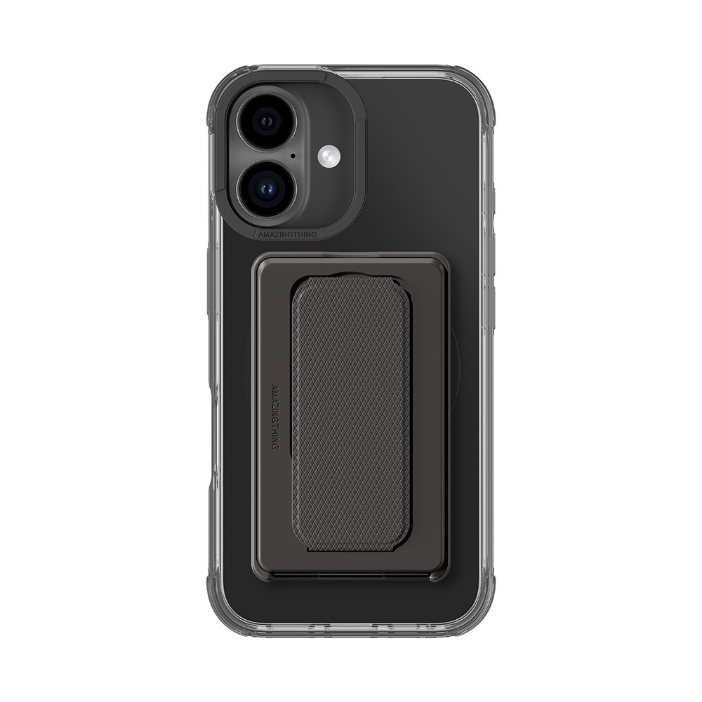 Apple iPhone 16 Plus Kılıf M-safe Şarj Özellikli Standlı Set Amazingthing Omni Adventure Serisi Kapak