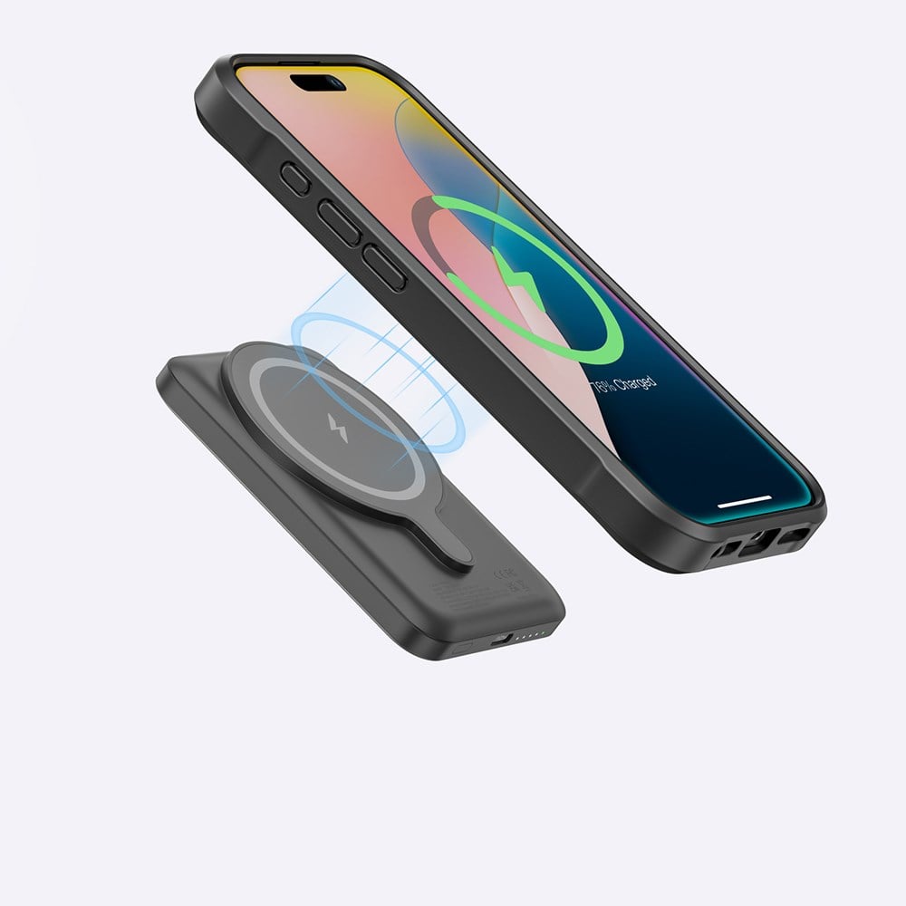 Apple iPhone 16 Plus Kılıf M-safe Şarj Özellikli Amazingthing Glamour Serisi Kapak