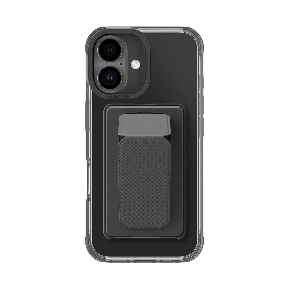 Apple iPhone 16 Plus Kılıf M-safe Şarj Özellikli Standlı Set Amazingthing Omni Adventure Serisi Kapak