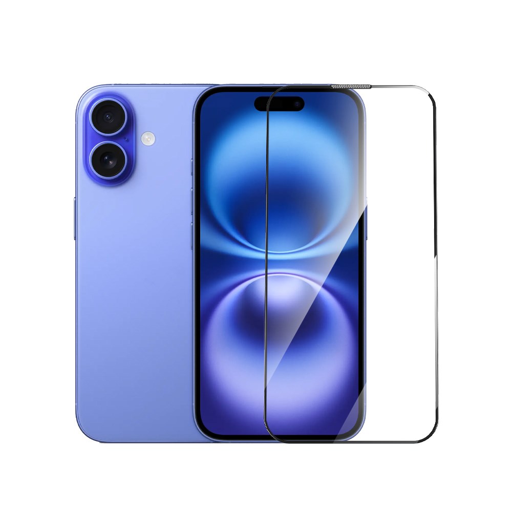 Apple iPhone 16 Plus Wiwu GT-020 Titan Guard Serisi Şok Emici Hibrit Polimer HD Şeffaf Ekran Koruyucu Film + Kolay Uygulama Aparatı