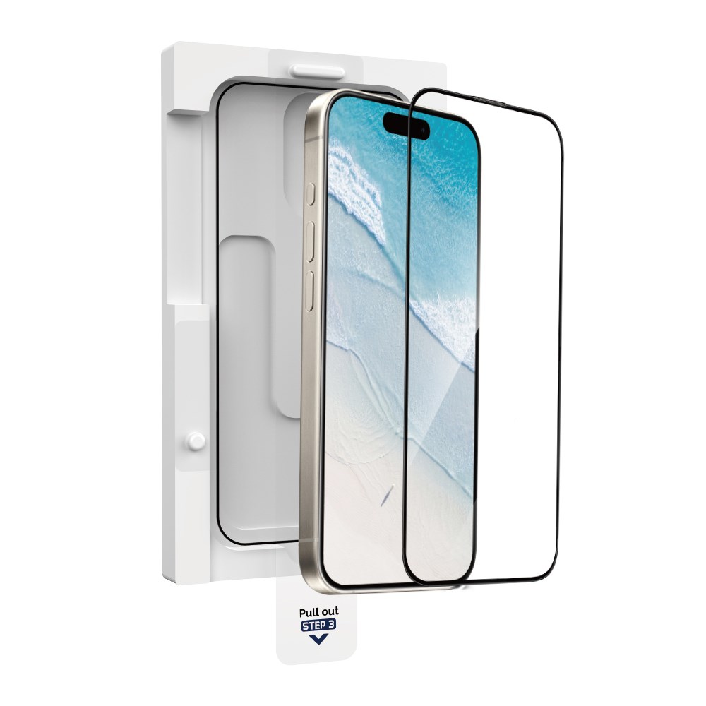 Apple iPhone 16 Plus Wiwu GT-020 Titan Guard Serisi Şok Emici Hibrit Polimer HD Şeffaf Ekran Koruyucu Film + Kolay Uygulama Aparatı