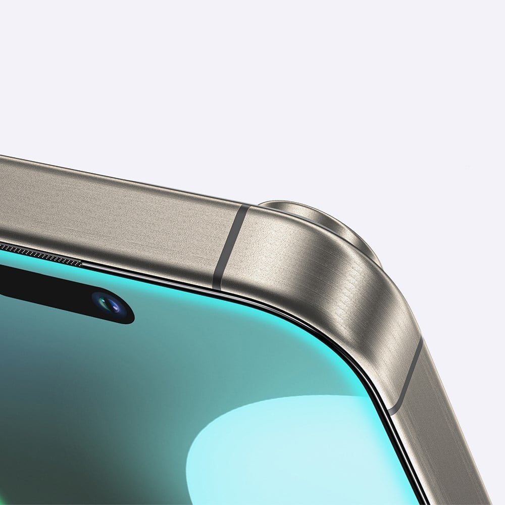 Apple iPhone 16 Pro Amazingthing Titan Mat Parmak İzi Bırakmayan Temperli Cam Ekran Koruyucu