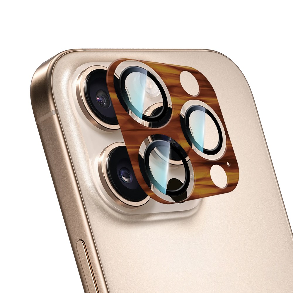 Apple iPhone 16 Pro CaseWorld Crystal Color Serisi Full Kamera Lens Koruyucu