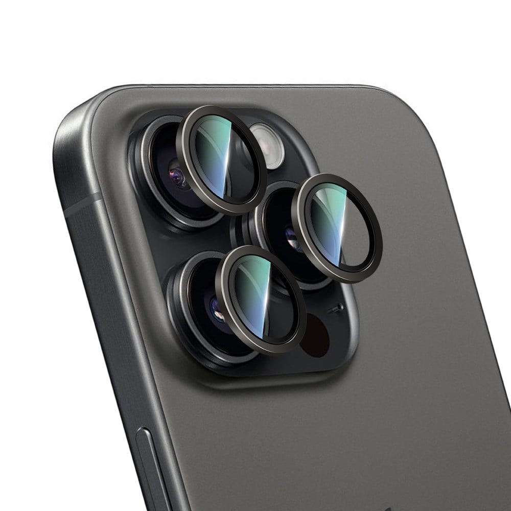 Apple iPhone 16 Pro CaseWorld Sapphire Serisi Anti Reflective Lens Koruyucu
