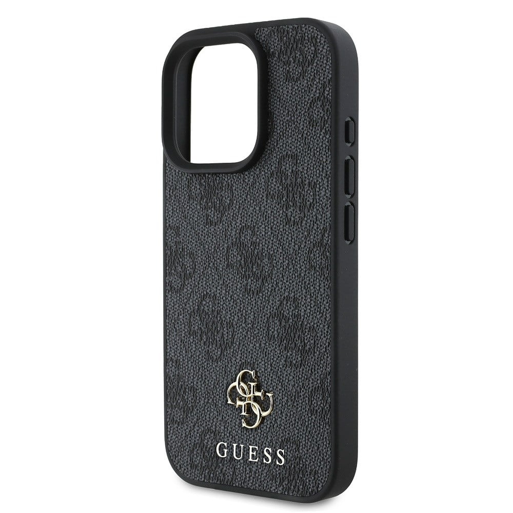 Apple iPhone 16 Pro Kılıf Guess Orjinal Lisanslı M-safe Şarj Özellikli Small 4G Classic Kapak