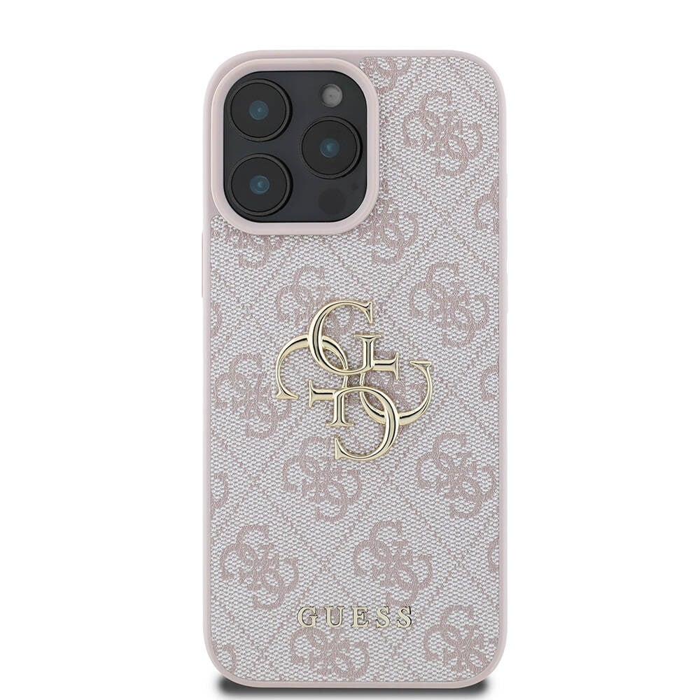 Apple iPhone 16 Pro Kılıf Guess Orjinal Lisanslı M-safe Şarj Özellikli Small 4G Classic Kapak